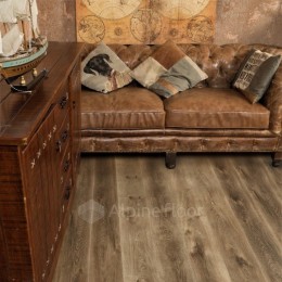 Виниловые полы Alpine Floor PREMIUM XL Дуб коричневый ABA ECO 7-9 1524х180х8 