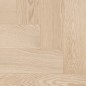 Паркет елка Coswick (Косвик) Английская елка/Herringbone Дуб Ванильный Vanilla 3-х слойный T&G 1168-1508 647,7x107,95x15 в Воронеже