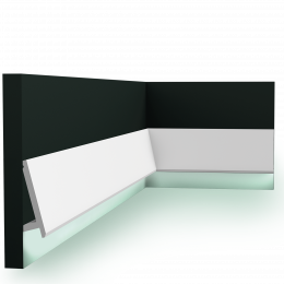 Лепнина Orac Axxent DUROPOLYMER® SX179F Профиль для скрытого освещения 29x97x2000мм