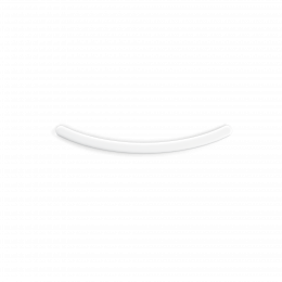 Лепнина Orac Luxxus PUROTOUCH® G72 Декоративный элемент улыбка 68x10x425мм в Воронеже