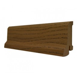 Плинтус деревянный Polarwood Дуб коричневый 60х22